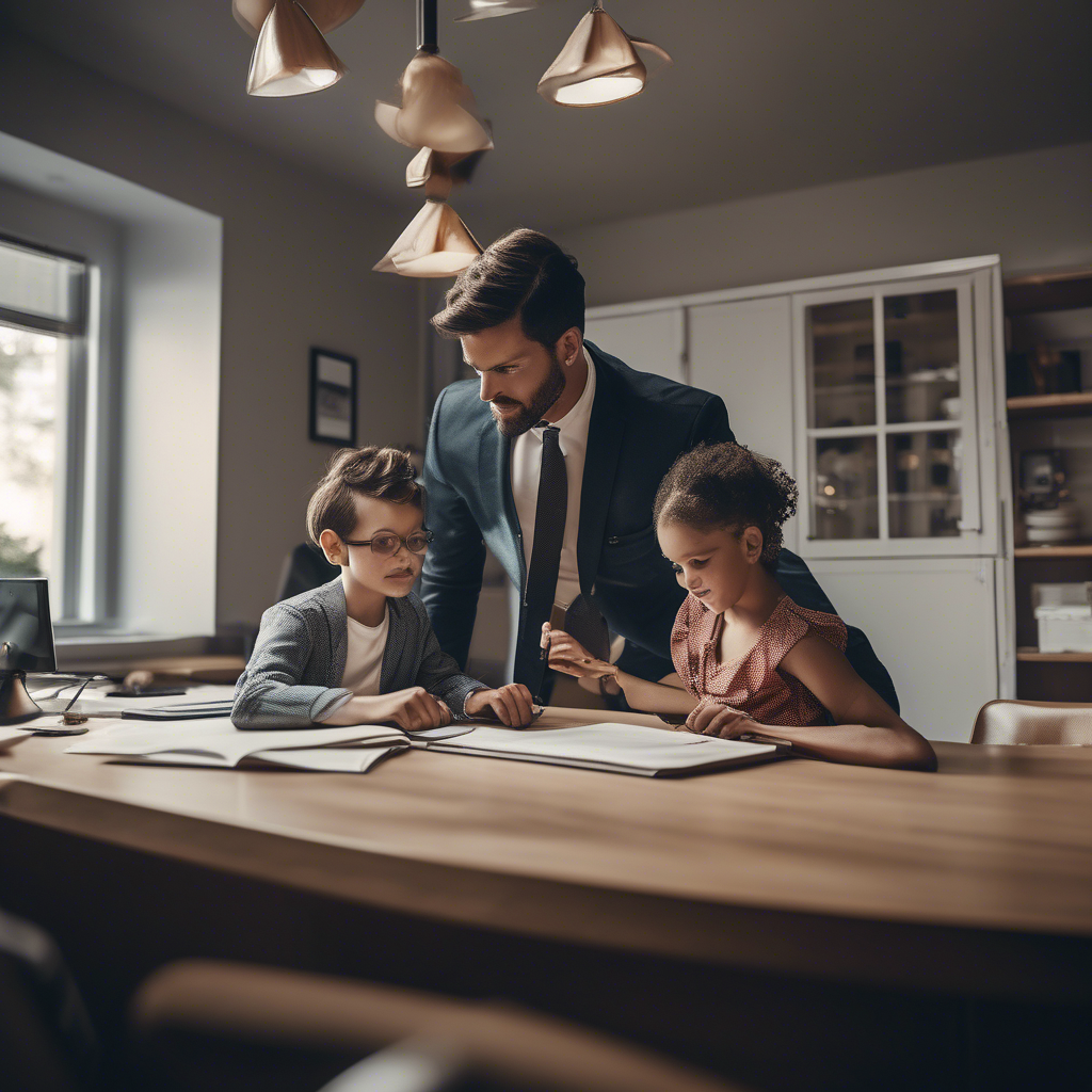 How to Set Boundaries Between Work and Family Life - Content Illustration